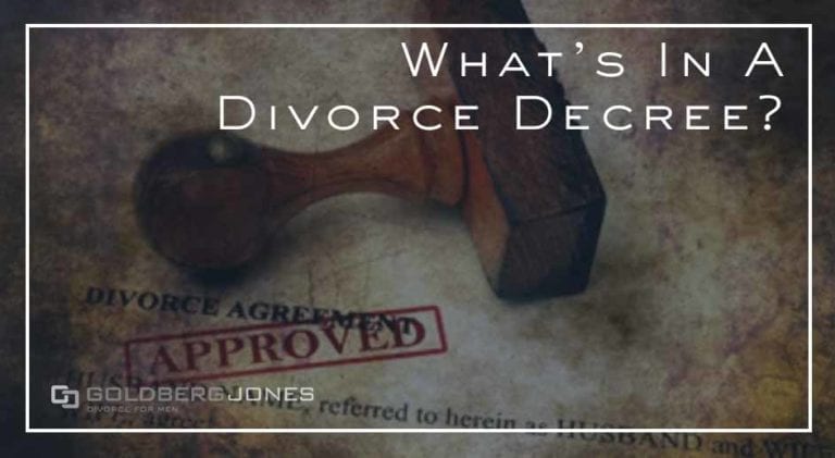 Divorce Decrees What You Need To Know Goldberg Jones 2248