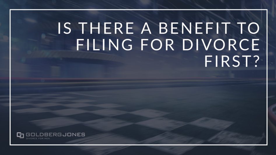 is there a benefit to filing for divorce before your spouse