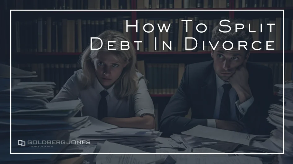 how do courts treat debt in divorce